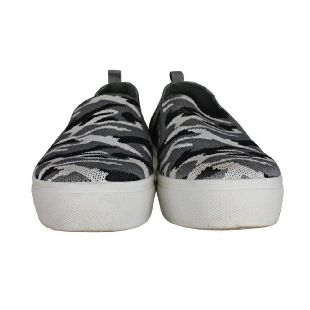 Steve Madden Camo Sneakers Gray Maygee Shoes Platform Camouflage Women’s Size 9 - Picture 5 of 8